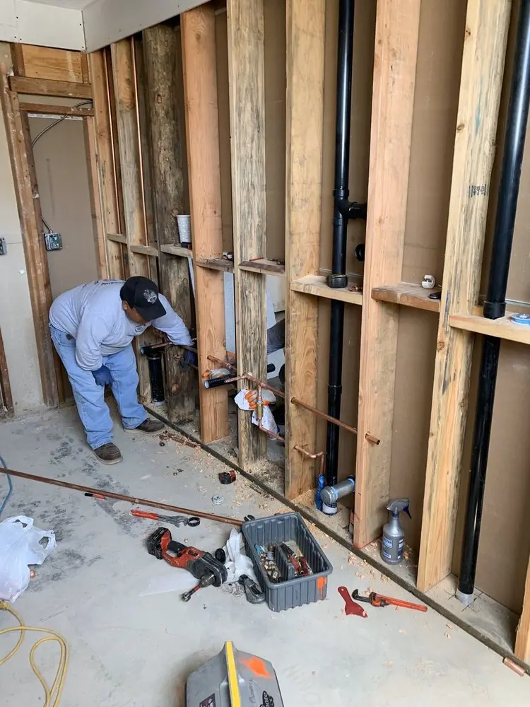 Commercial rough-in plumbing for Water Heater Replacement in Harwinton